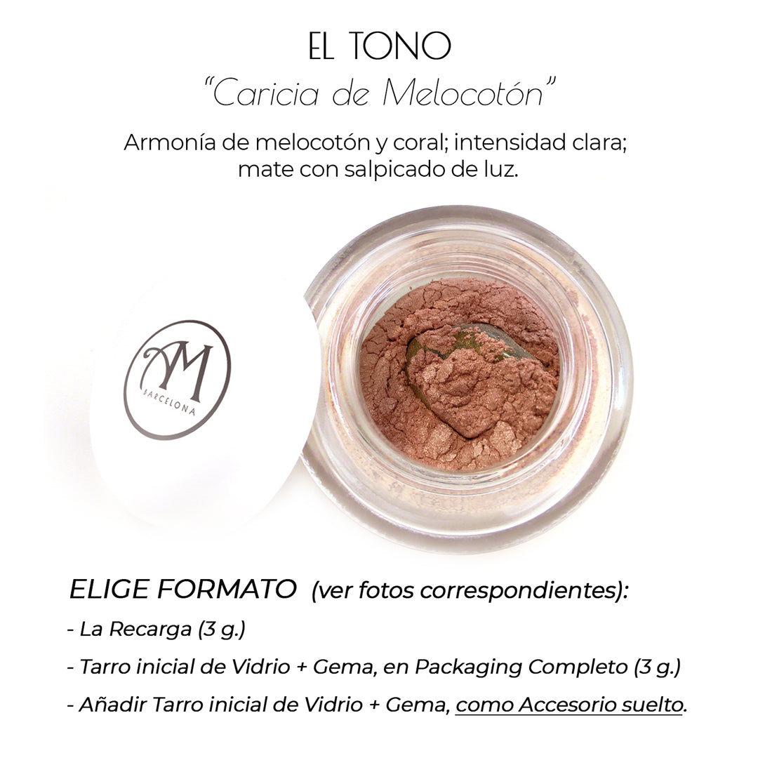 RUBOR-BRONZER BLP2 -"CARICIA DE MELOCOTÓN"