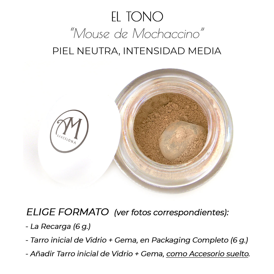 SUPERFONDO DE MAQUILLAJE -FTN3- "Mousse de Mochaccino"