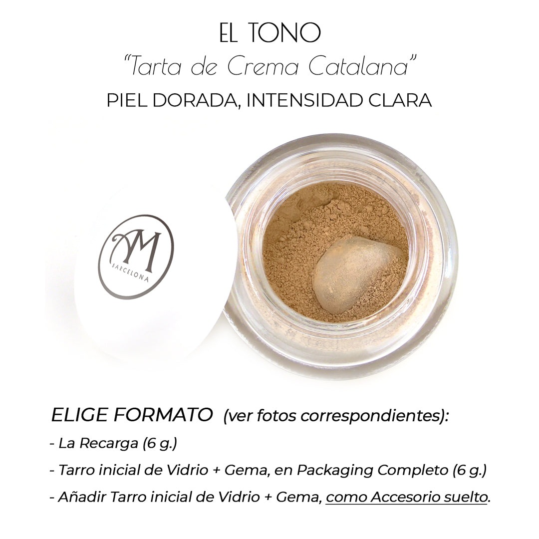 SUPERFONDO DE MAQUILLAJE -FTS2- "Tarta de Crema Catalana"
