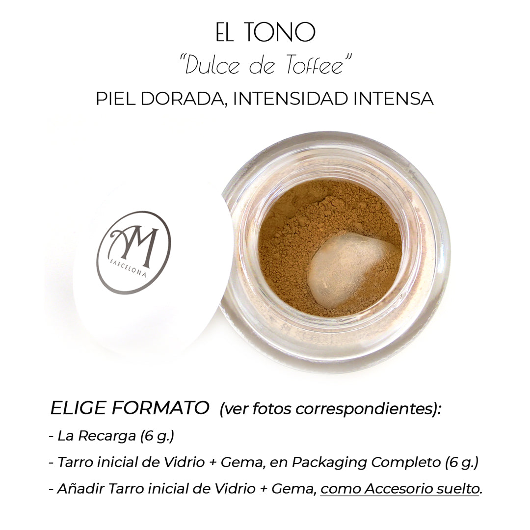 SUPERFONDO DE MAQUILLAJE -FTS5- "Dulce de Toffee"