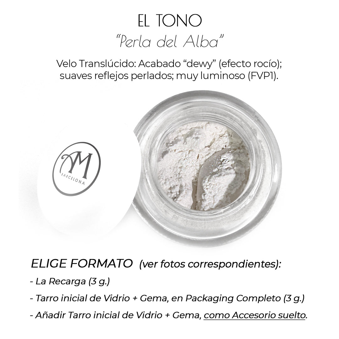 VELO TRANSLÚCIDO -FVP1- "Perla del Alba"