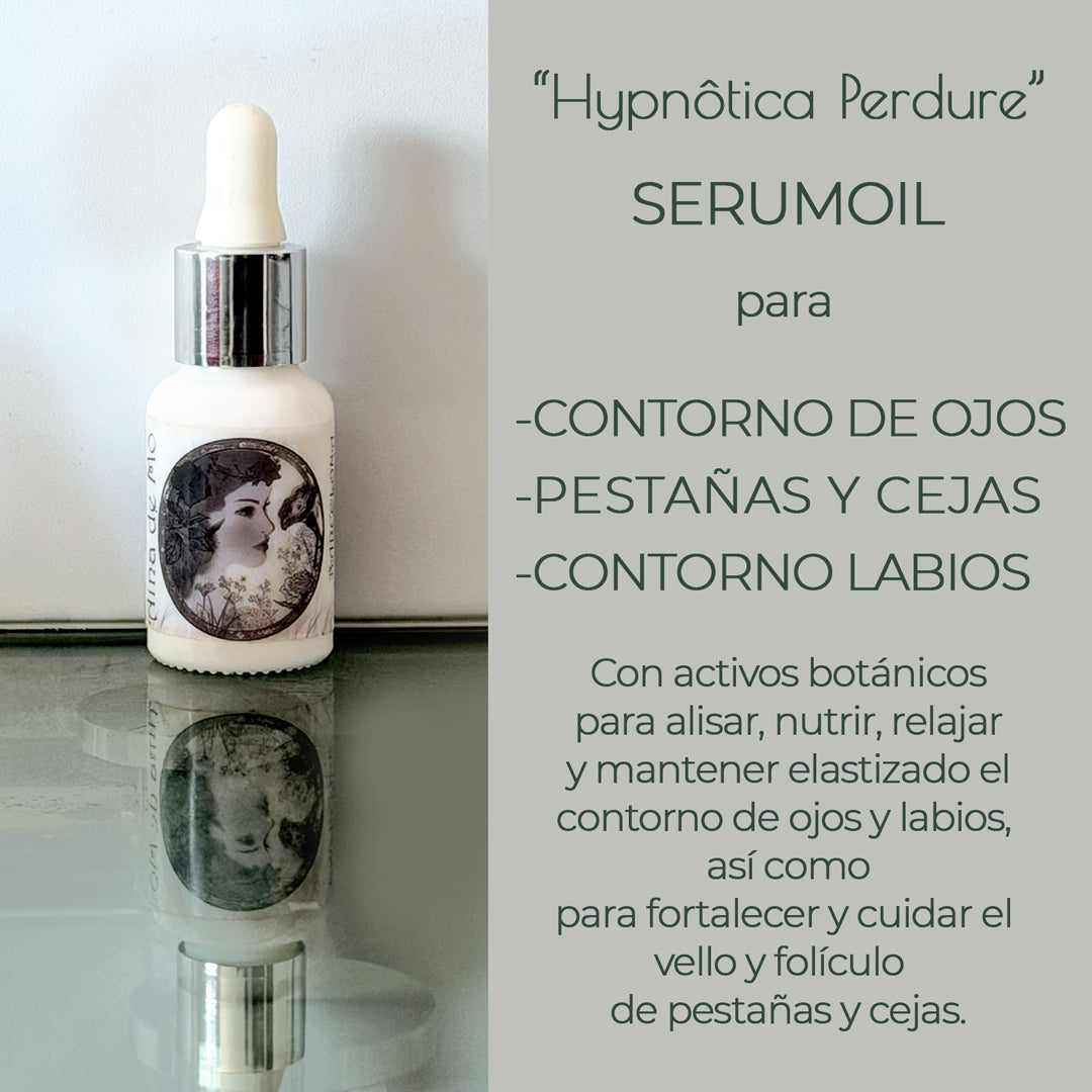 SERUMOIL CONTORNO OJOS-LABIOS Y FORTALECEDOR DE PESTAÑAS-CEJAS “HYPNÔTICA PERDURE”
